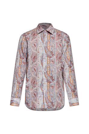 Alexander McQueen Shirt with floral motif | Men's | Vitkac